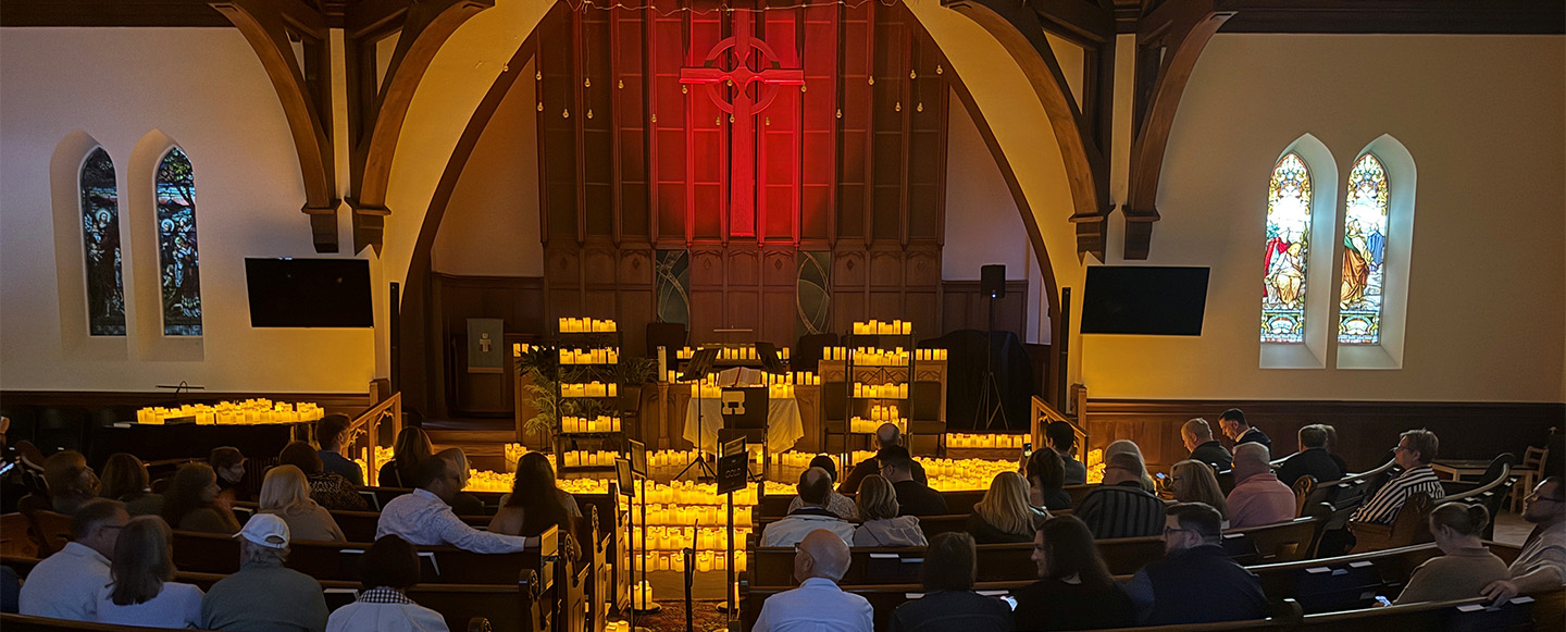 Worship Service at Riverside Presbyterian Church (USA) in Riverside IL